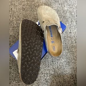 New Birkenstock Boston Clogs - Taupe